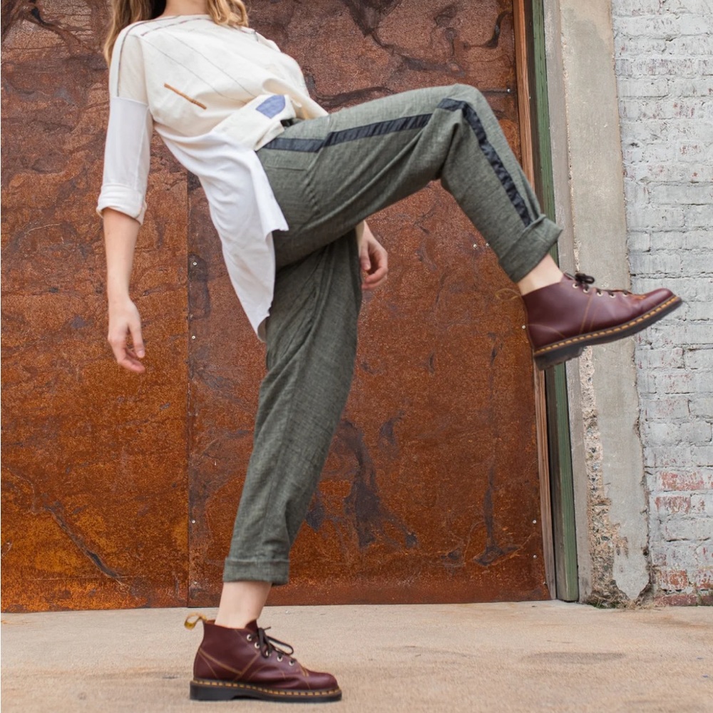Olive pocket pant